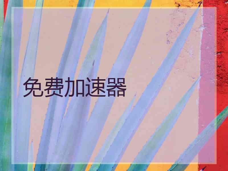 免费加速器