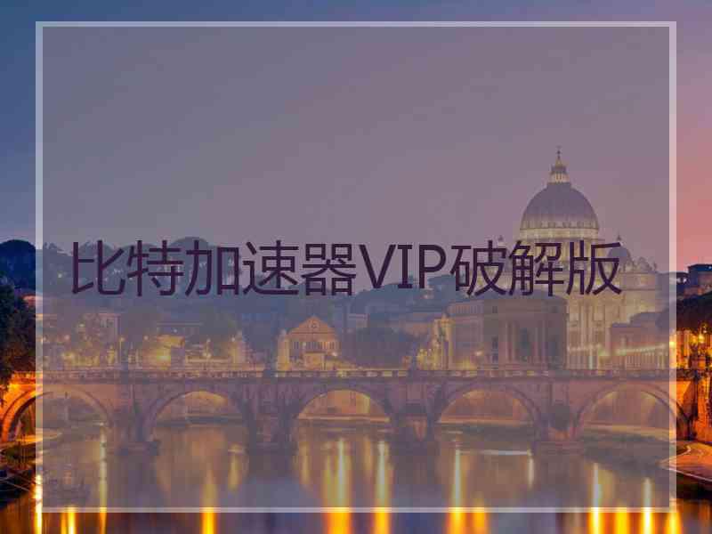 比特加速器VIP破解版