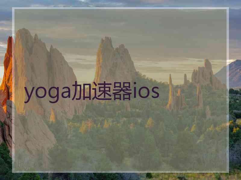 yoga加速器ios