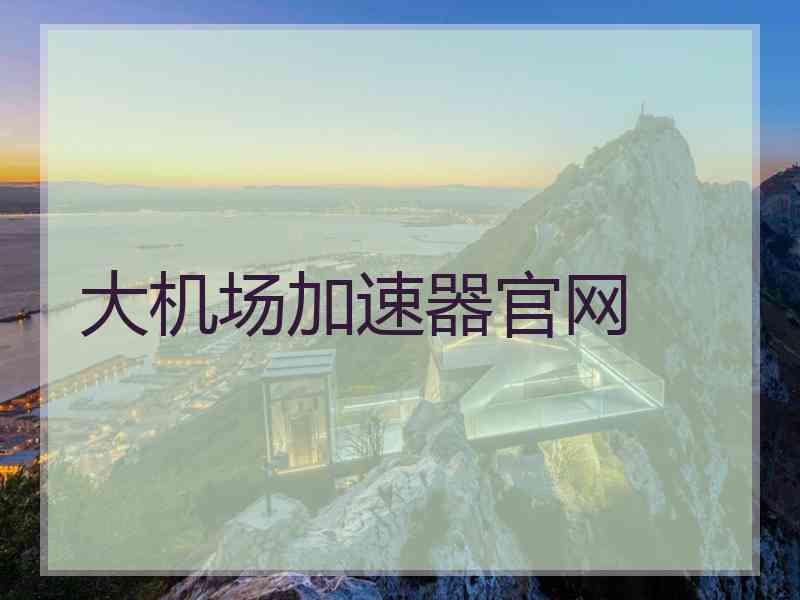大机场加速器官网