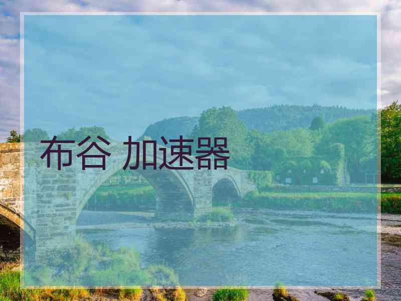 布谷 加速器