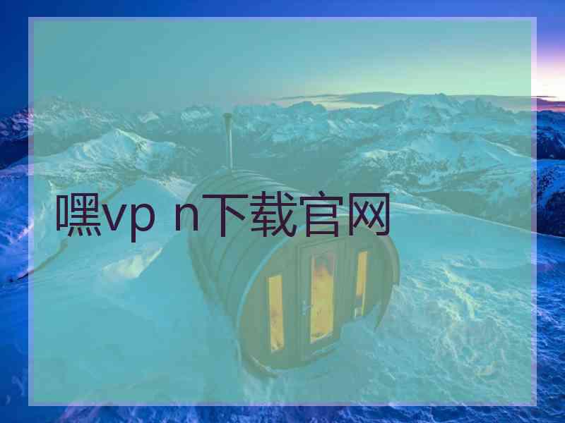 嘿vp n下载官网