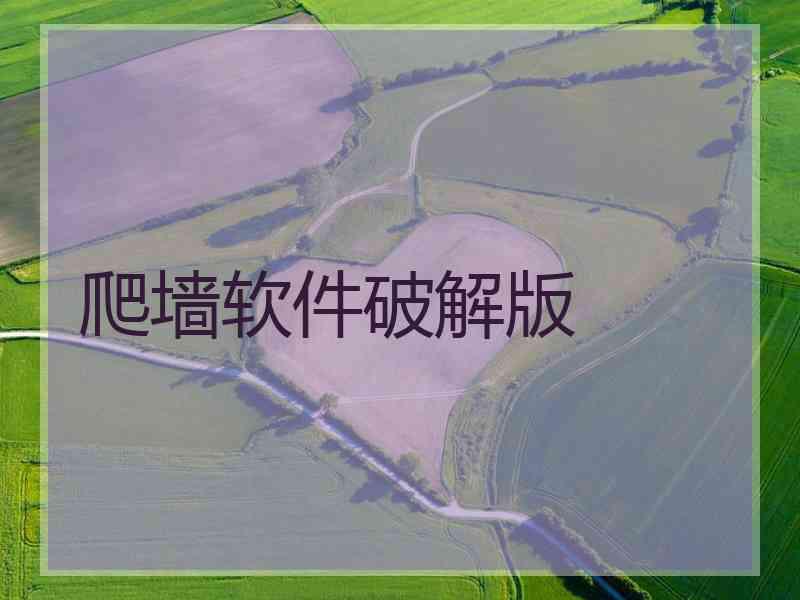 爬墙软件破解版