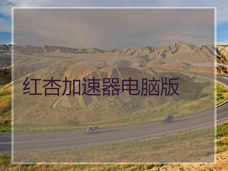 红杏加速器电脑版