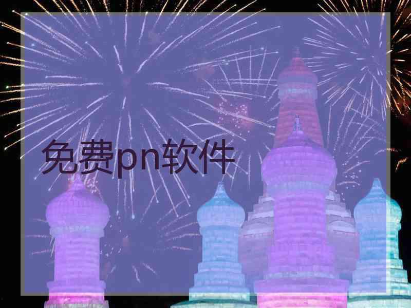 免费pn软件