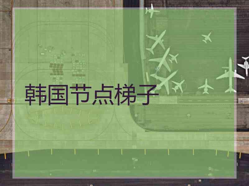 韩国节点梯子